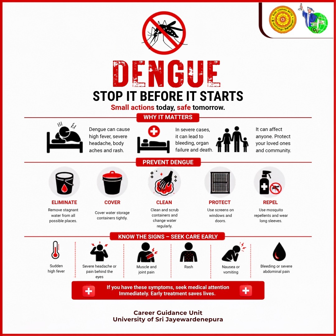 Dengue Prevention Starts with You!